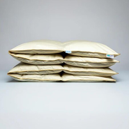 DAMSEN Kołdra PUCH i PIERZE (całoroczna) ecru 200x200