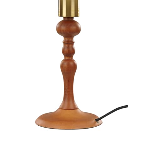 Lampka nocna drewniana ciemna COOKS