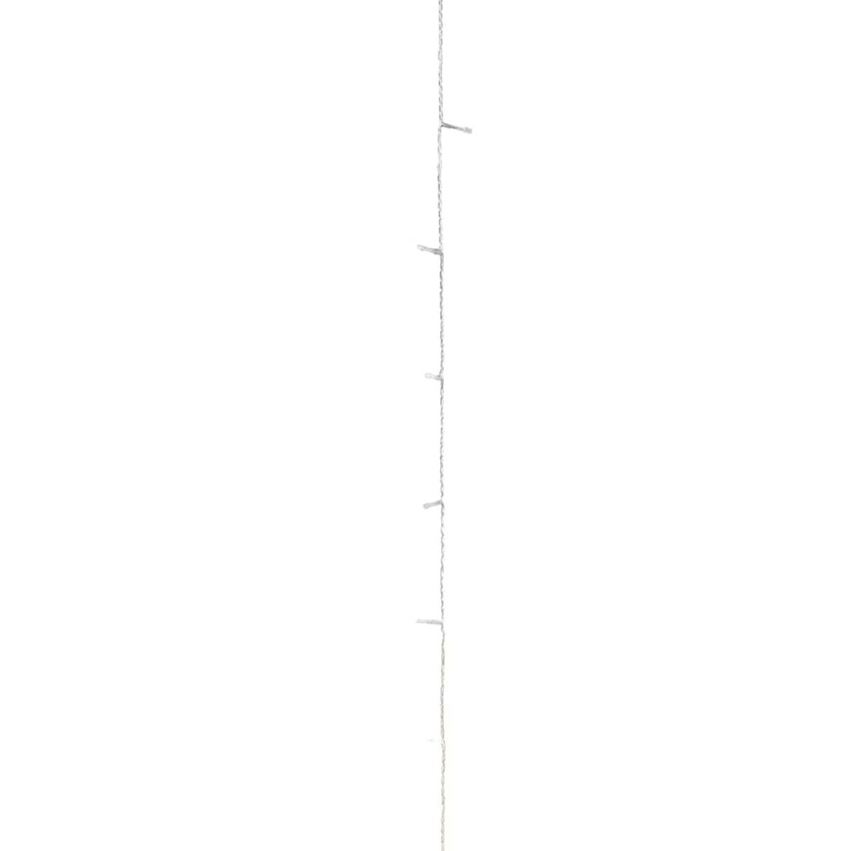 vidaXL Sznur lampek LED, 150 diod w kolorze ciepłej bieli, 15 m, PVC