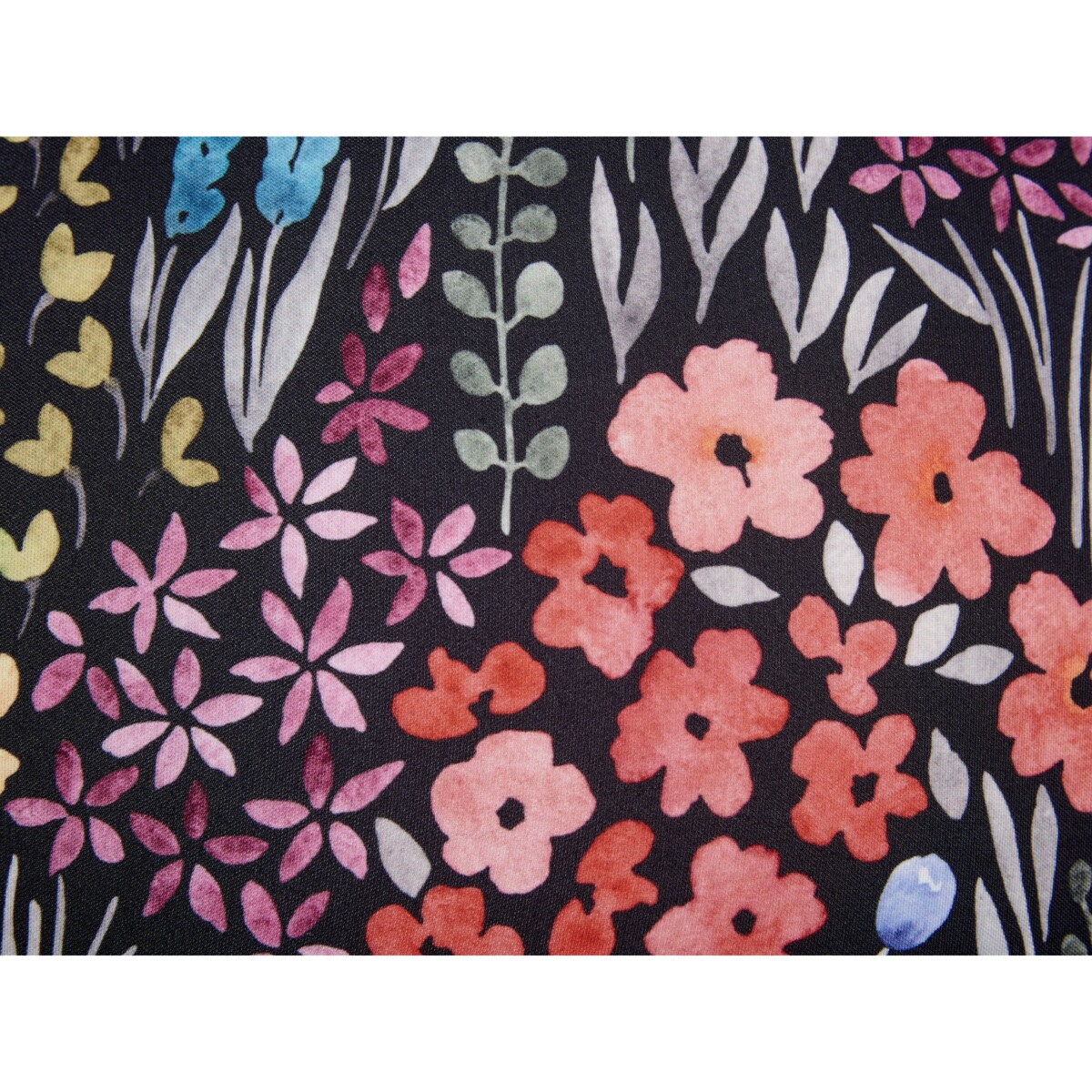 2 poduszki ogrodowe w kwiaty 40 cm wielokolorowe CASTELARO