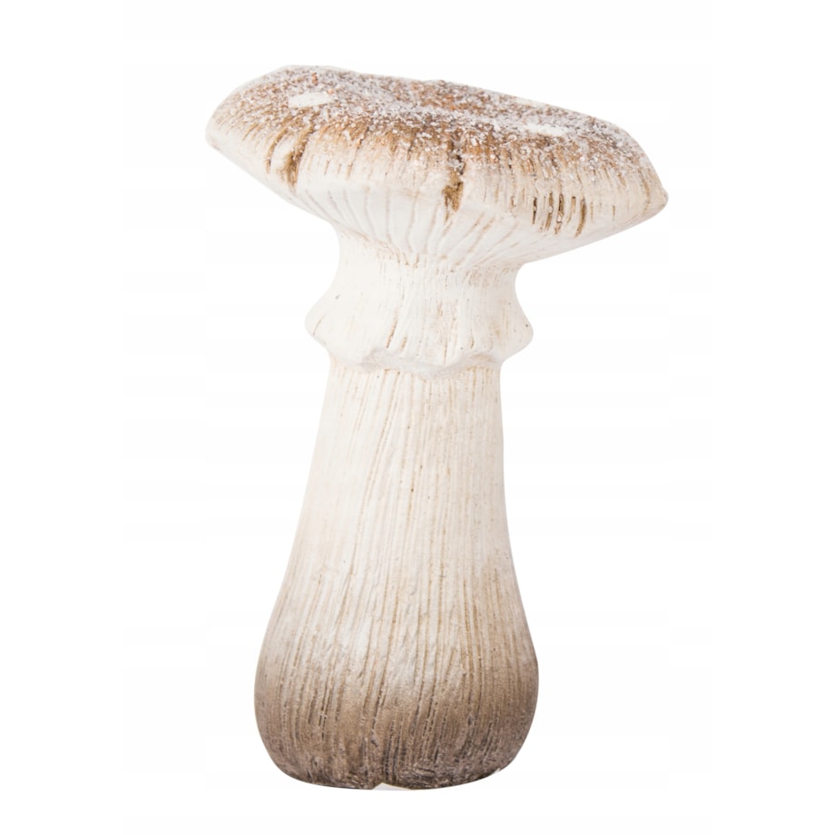 FIGURKA GRZYB biało-brązowy wys. 14cm