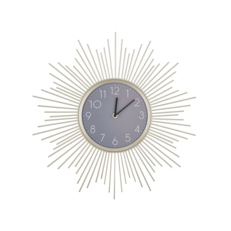 Zegar ścienny słońce ø 45 cm złoto-szary SOLURA
