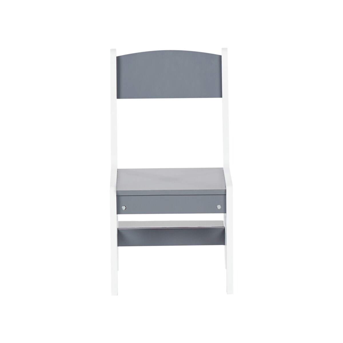 Zestaw dla dzieci stół i 2 krzesła biały YALGOO