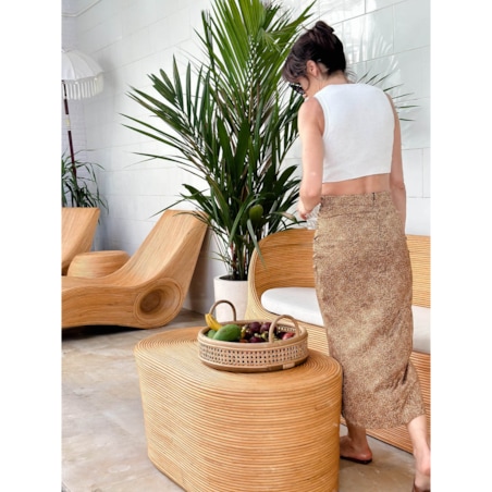 Sofa rattanowa Tegal jasna Monnarita