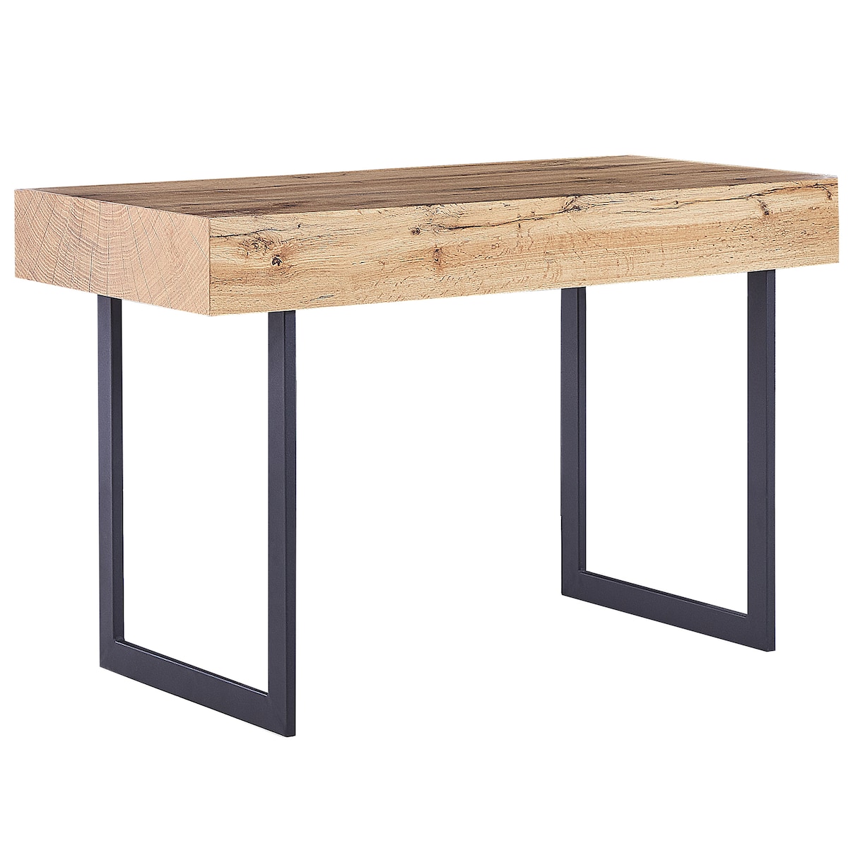Biurko VIDA Jasnobrązowy 120 cm 55 cm ze schowkiem