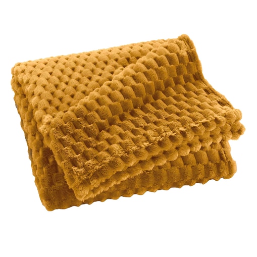 Narzuta flanelowa 125 x 150 cm FROSTY