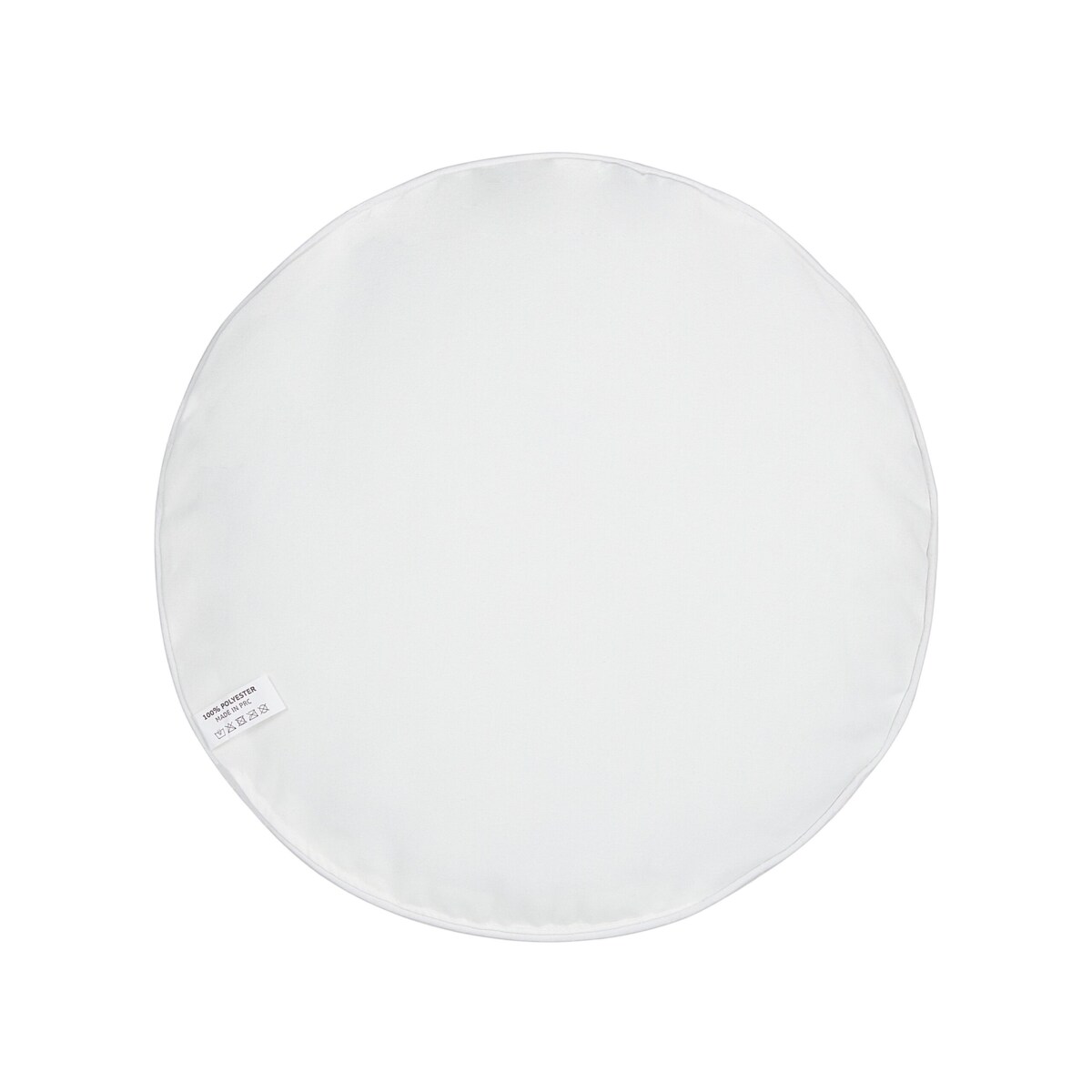 2 poduszki ogrodowe wzór geometryczny 40 cm szare VALSORDA