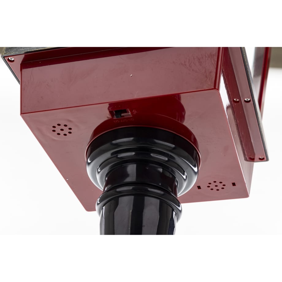 Latarnia świąteczna LED 185x37,5x37,5 cm MAYAK czarna z pozytywką