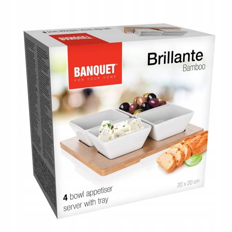 MISECZKI DO DIPÓW sosów przekąsek orzeszki NA DESCE BANQUET prezent święta