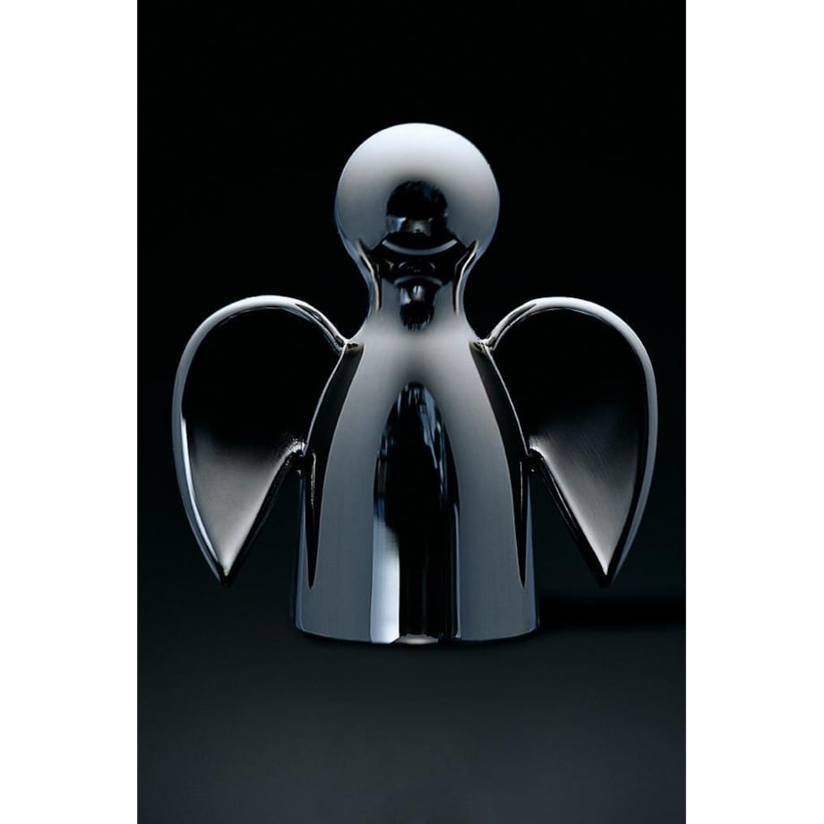 Uchwyt na zdjęcie Anioł - nikiel połysk, 3,7 cm