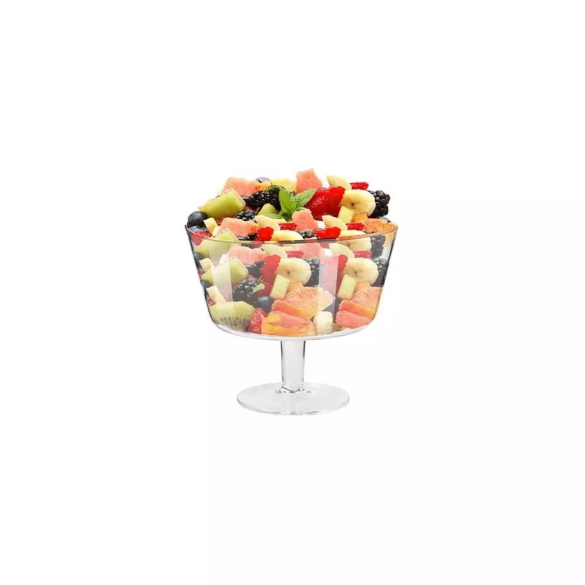 Patera Salaterka Nóżka Servo Line Krosno 24 Avant Garde Szklana Rozchylana