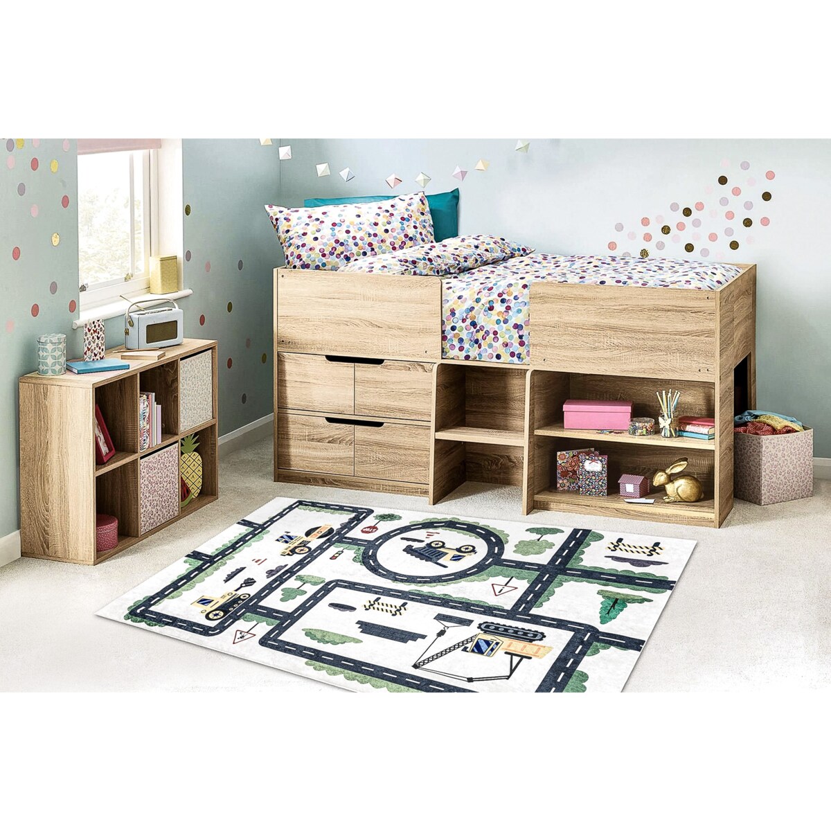 Dywan do prania BAMBINO 2223 Uliczki, 160x220 cm