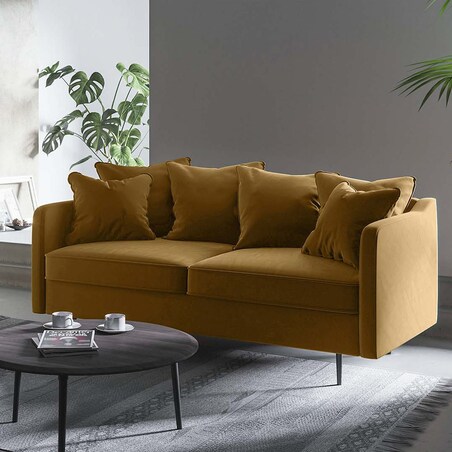Esme Sofa 2-osobowa - miodowa