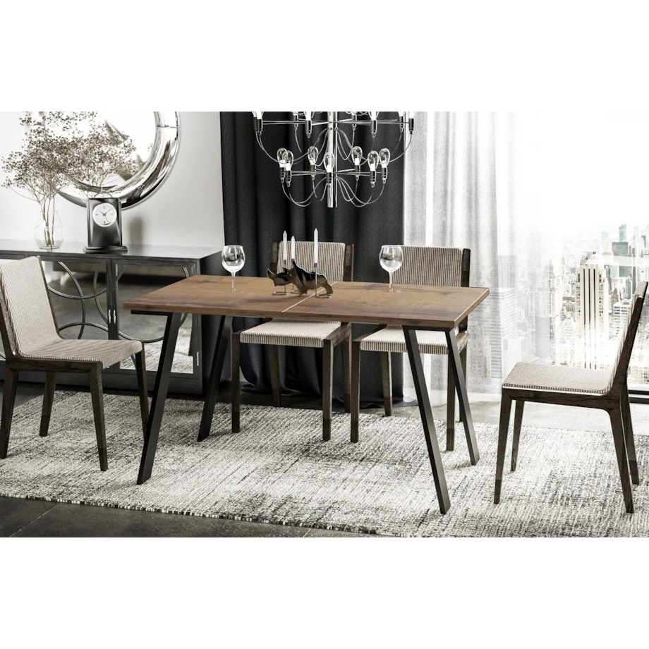 Stół rozkładany LIWIA 130(210)x80 dąb monastery