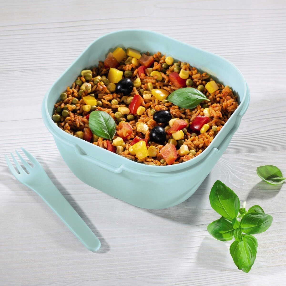 XAVAX Pojemnik na żywność lunchbox 1,7l / miętowy