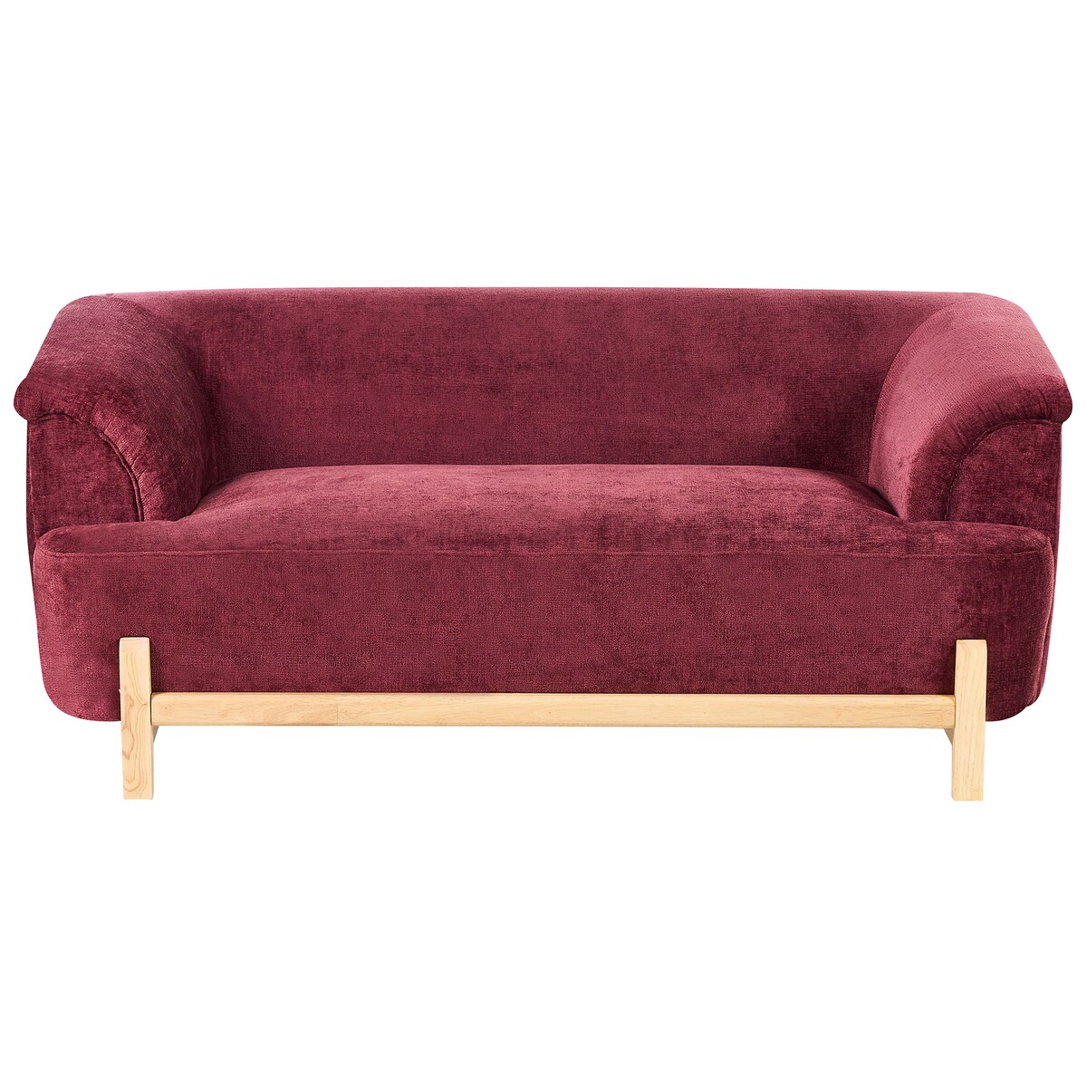 Sofa dla 2 osób ALNOR Szenil Burgundowy