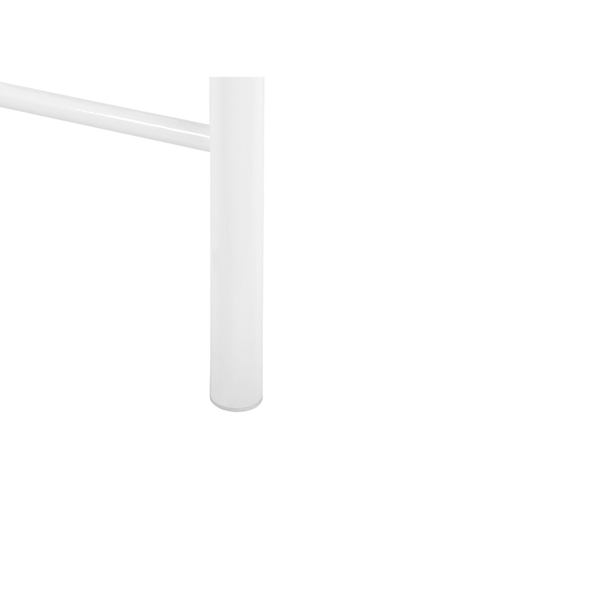 Łóżko metalowe 180 x 200 cm białe ANTLIA