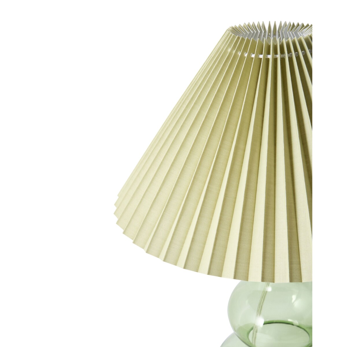 Lampa stołowa SENGWA Szkło Zielony