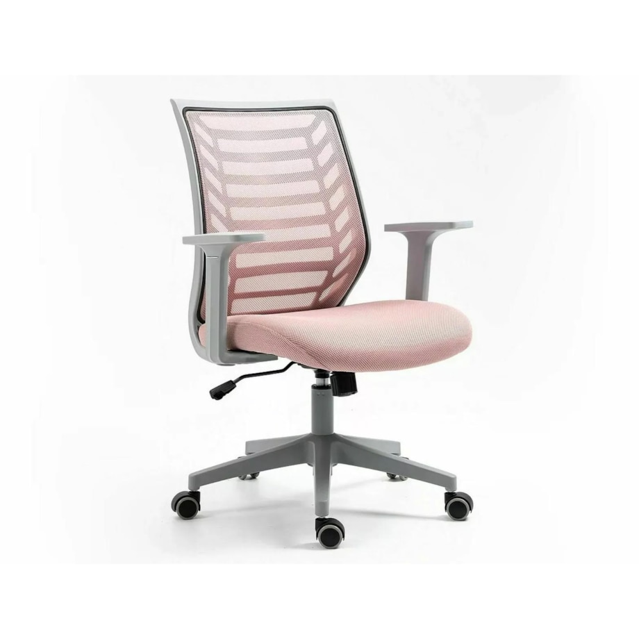 Fotel biurowy Q-320 różowy
