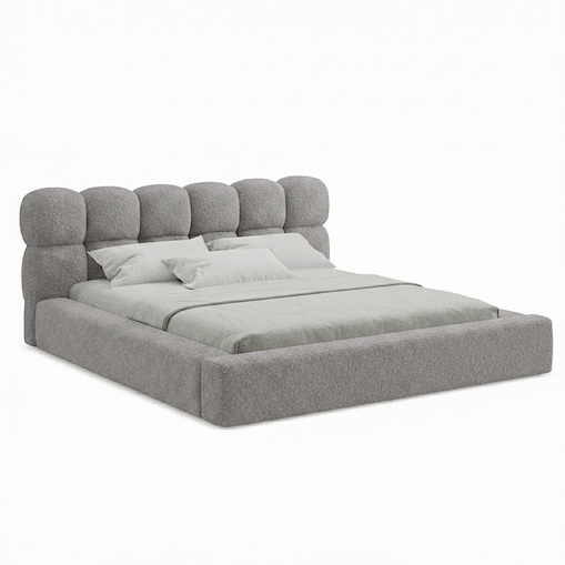 Łóżko Tapicerowane Lusso 140X200 Stelaż Pojemnik Na Pościel Loop 17