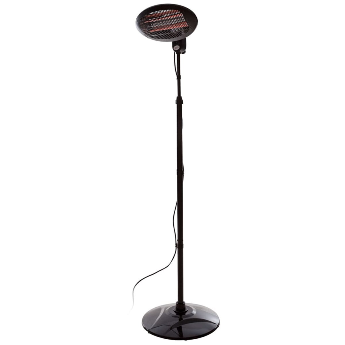 Sunred Grzejnik stojący Electra, 2000 W, kwarc, czarny, SMQ2000A