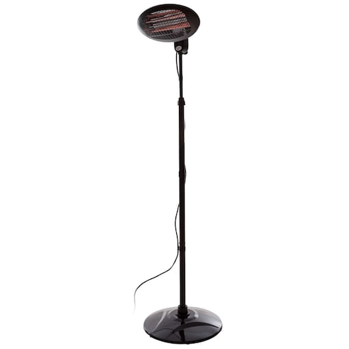 Sunred Grzejnik stojący Electra, 2000 W, kwarc, czarny, SMQ2000A
