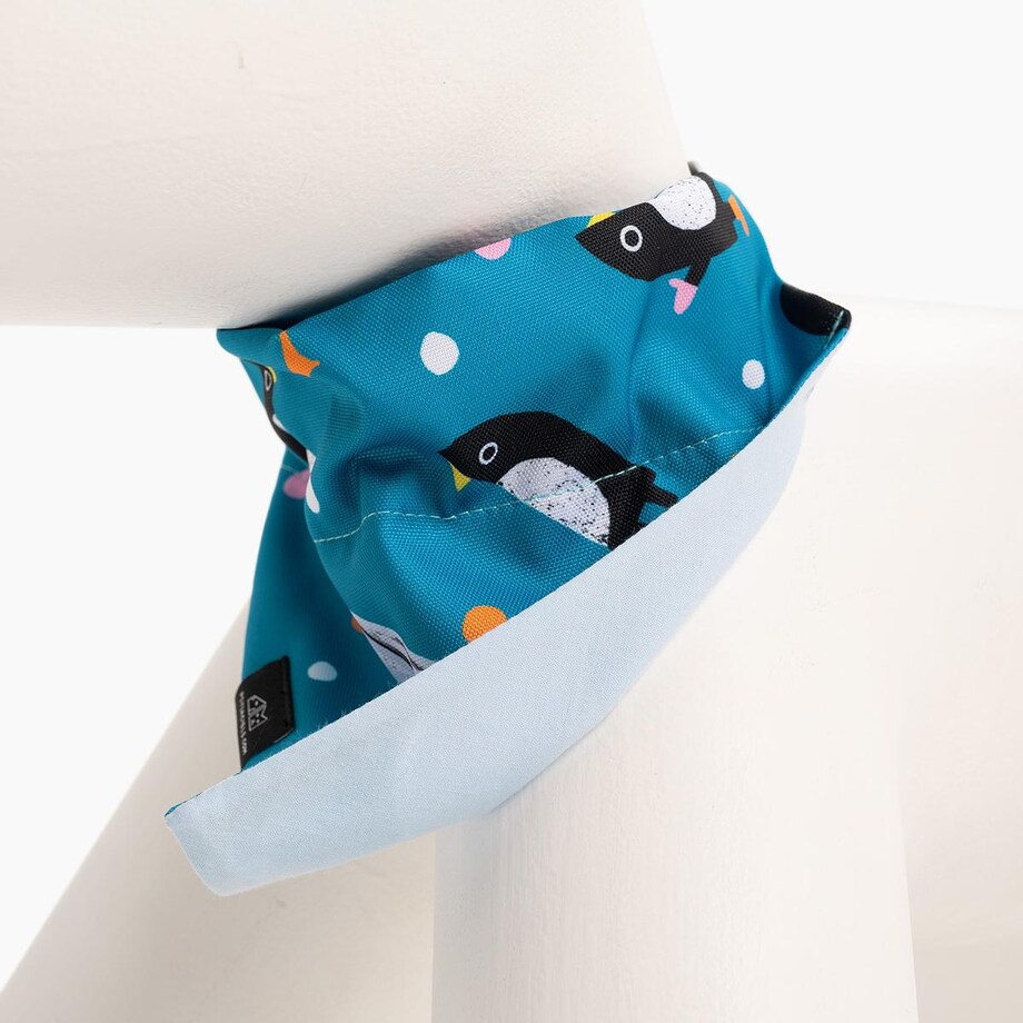 Bandanka "Łot de fok?" na obrożę - Rozmiar: S, Rodzaj: Do obroży