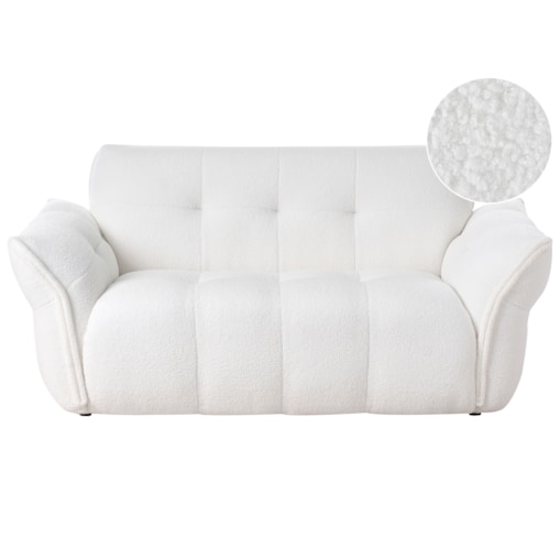Sofa HALBA Boucle Biały