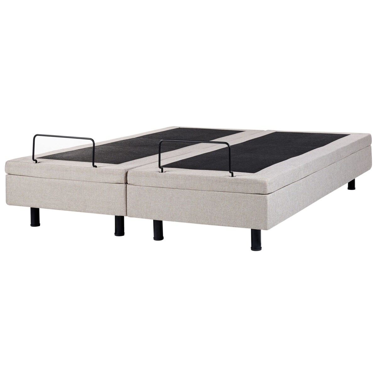 Łóżko regulowane bez zagłówka DUKE 160 x 200 cm Beżowy