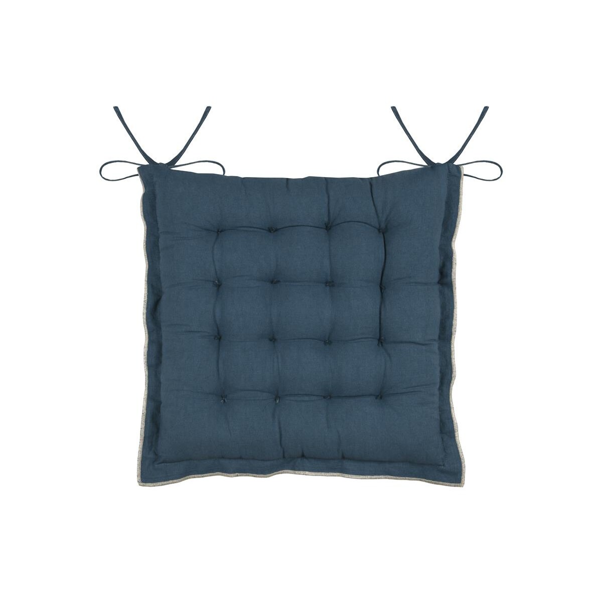 Poduszka na krzesło, z wiązaniem, HELIOS, 38 x 38 cm