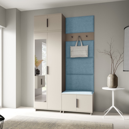 Przedpokój Napoli wersja 4 Trinity 22 w kolorze beżowym Cashmere