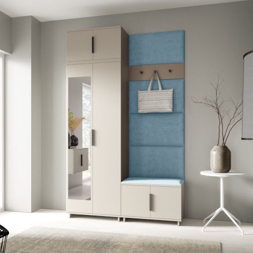 Przedpokój Napoli wersja 4 Trinity 22 w kolorze beżowym Cashmere