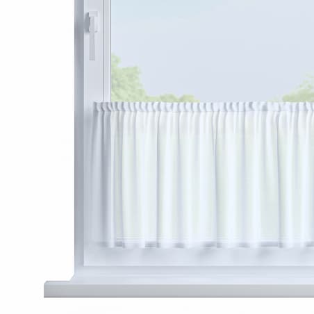 Zazdrostka prosta na metry 130x0 biały