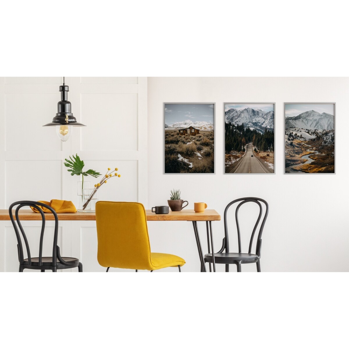 ZESTAW 3x Plakat Górskie KRAJOBRAZY 60x80cm