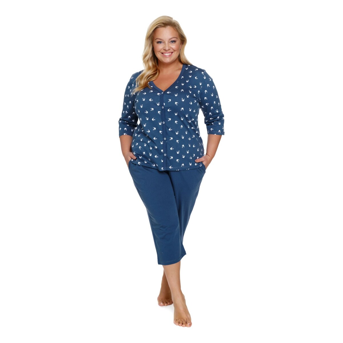 Damska piżama plus size