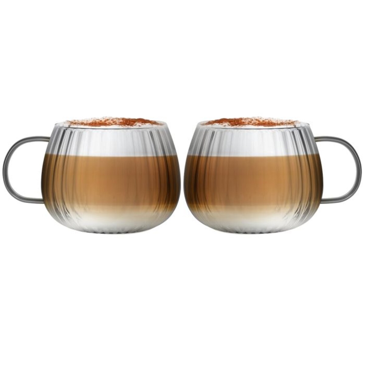 Komplet 2 szklanek z szarym uchem Tulip 350 ml 1203