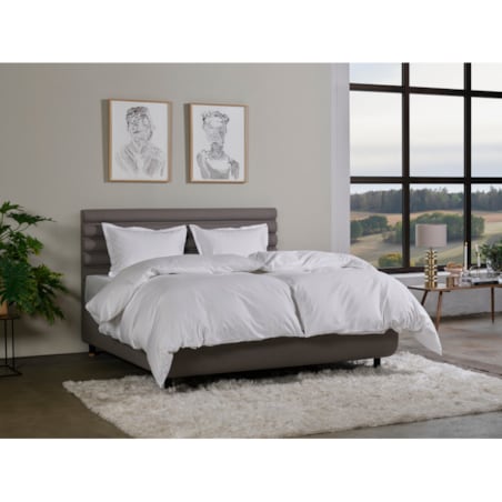 Poszwa na kołdrę Home by Tempur® Luxe Jacquard Cotton 160x200 Biel