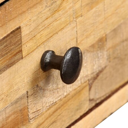 vidaXL Stolik kawowy, drewno tekowe z odzysku, 90 x 65 x 40 cm