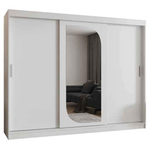 Szafa przesuwna LUCY 250 biały