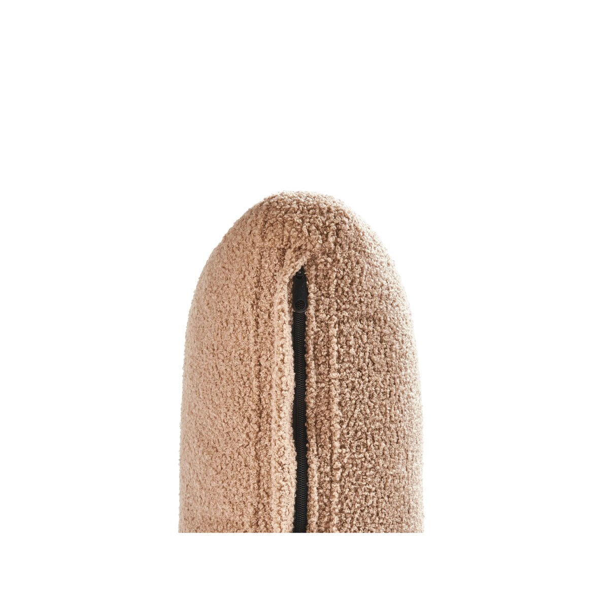 Szezlong boucle prawostronny piaskowy EWRON