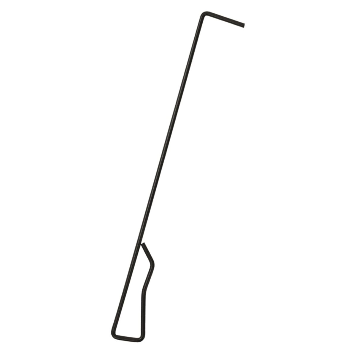 vidaXL Rustykalne palenisko z pogrzebaczem, Φ42x54 cm, stal