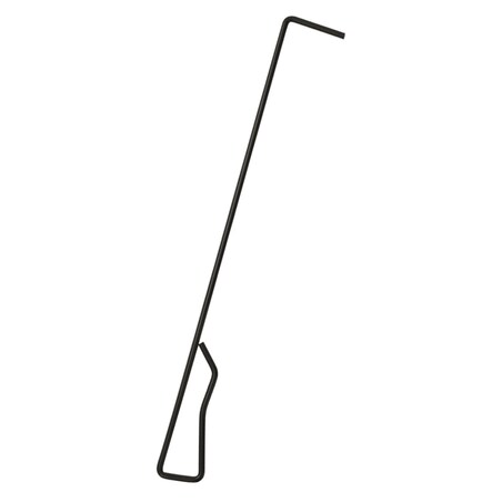 vidaXL Rustykalne palenisko z pogrzebaczem, Φ42x54 cm, stal