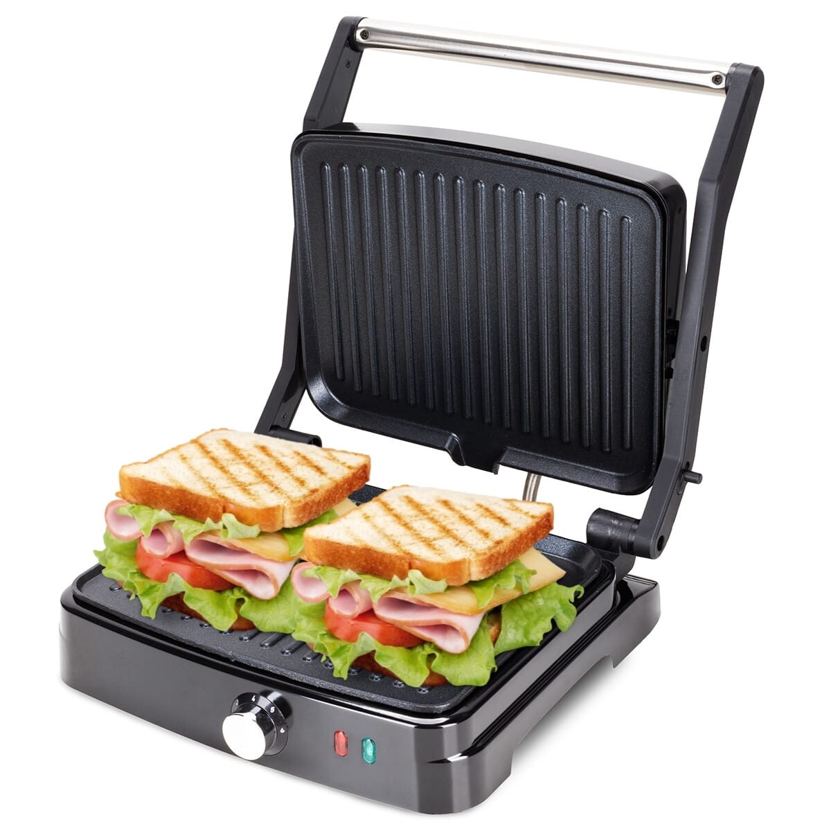 Grill elektryczny opiekacz do kanapek tortilli 2000W KAMILLE
