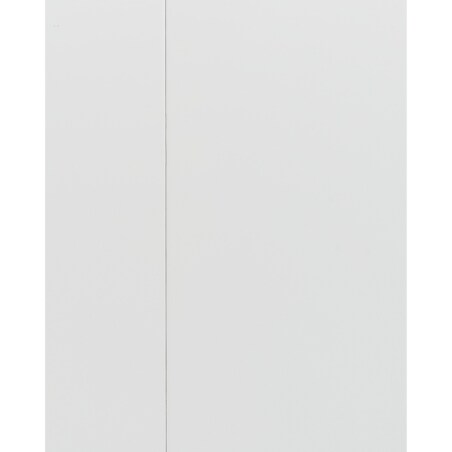 Szafka trzydrzwiowa metalowa ze szklaną gablotą biała DEVON