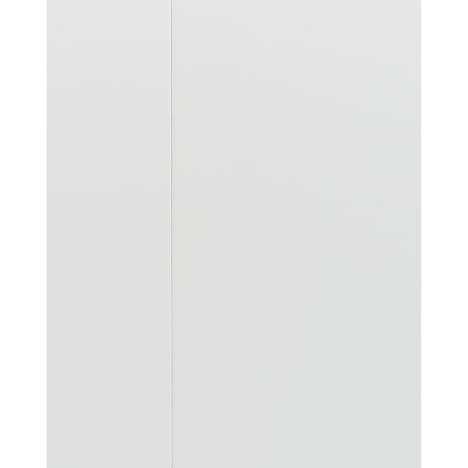 Szafka trzydrzwiowa metalowa ze szklaną gablotą biała DEVON