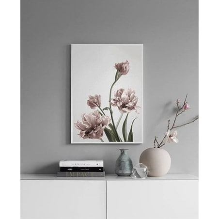 Poster Story, Plakat, Obraz - Różowe Tulipany No2, wymiary 30 x 42 cm