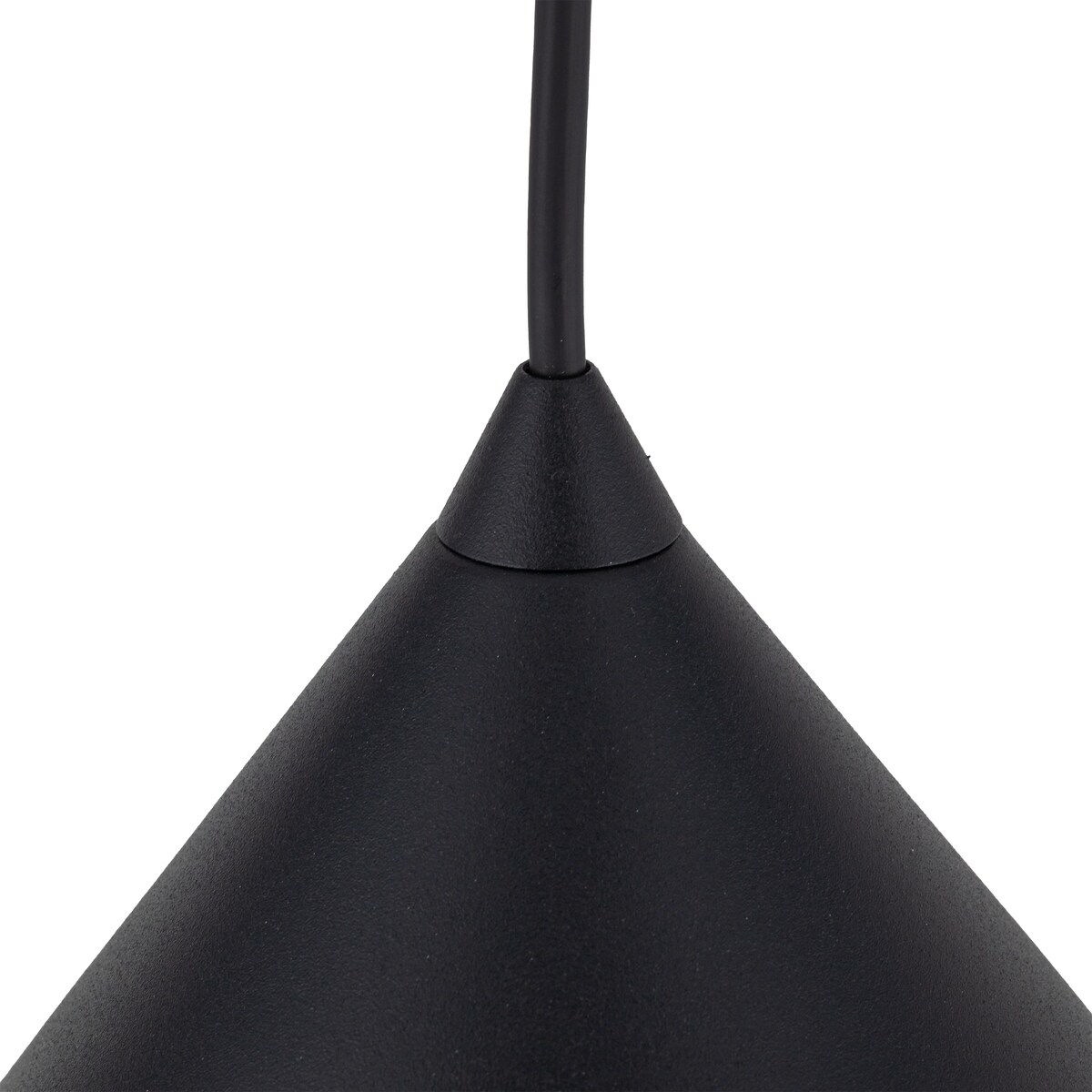 Lampa wisząca czarna SHINE BLACK 6630 TK Lighting E27 regulowana do salonu kuchni jadalni