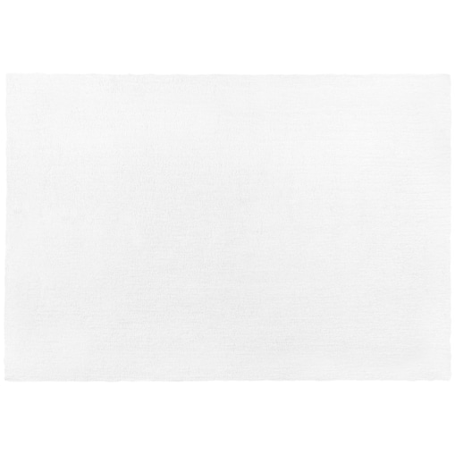 Dywan shaggy 160 x 230 cm biały DEMRE