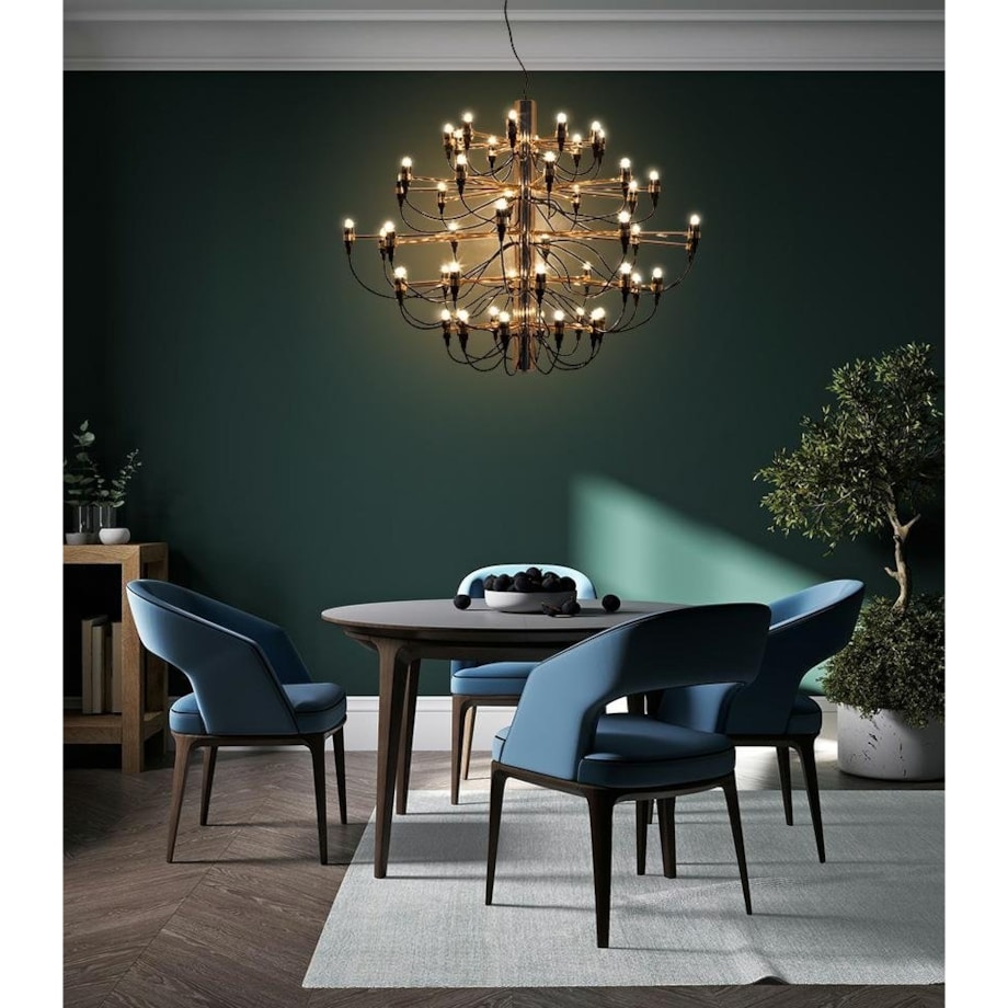 Lampa wisząca Gino MSE010100306 industrialna czarna złota