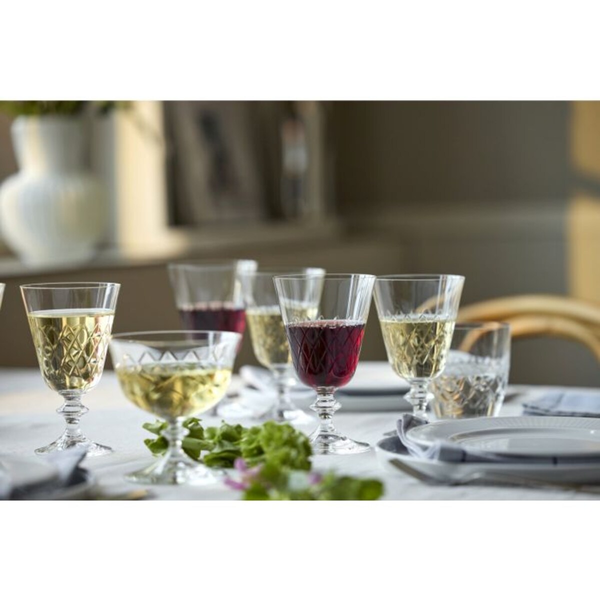 Kieliszki do czerwonego wina ze szkła kryształowego Eaton 260 ml 2 sztuki 36236